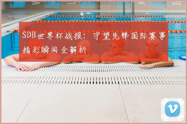 SDB世界杯战报:守望先锋国际赛事精彩瞬间全解析