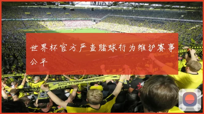 世界杯官方严查赌球行为维护赛事公平